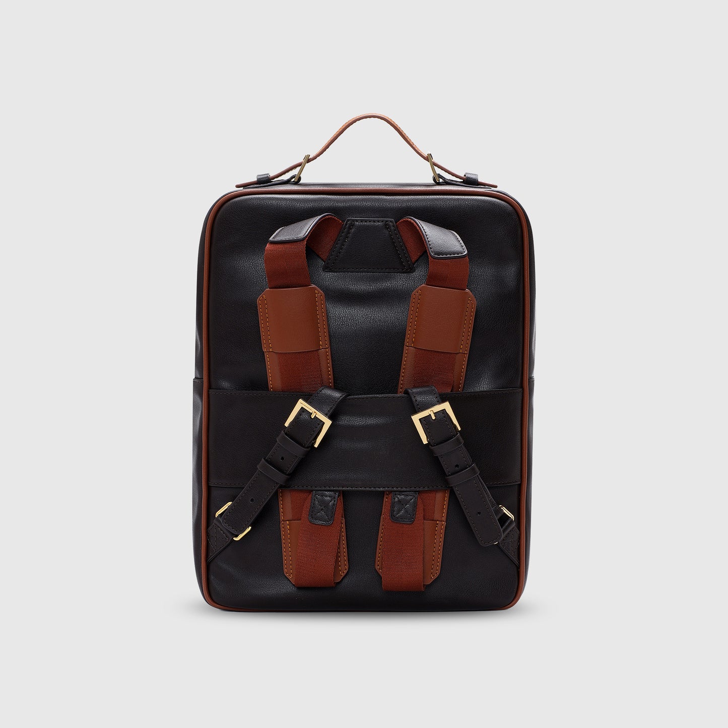 BEAN BROWN / GOLD TRIM
