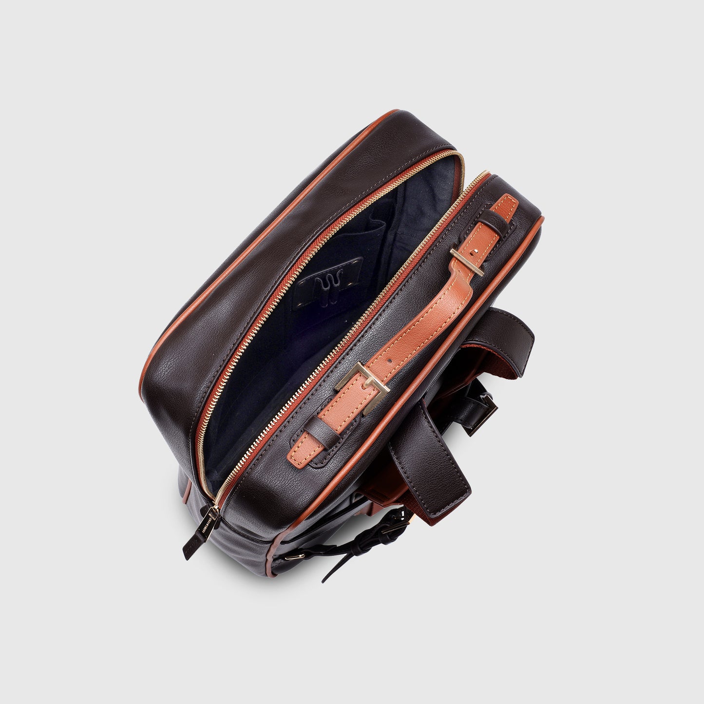 BEAN BROWN / GOLD TRIM