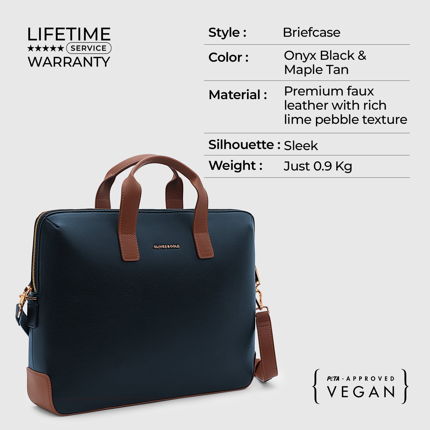 BERLIN BLUE & MAPLE TAN