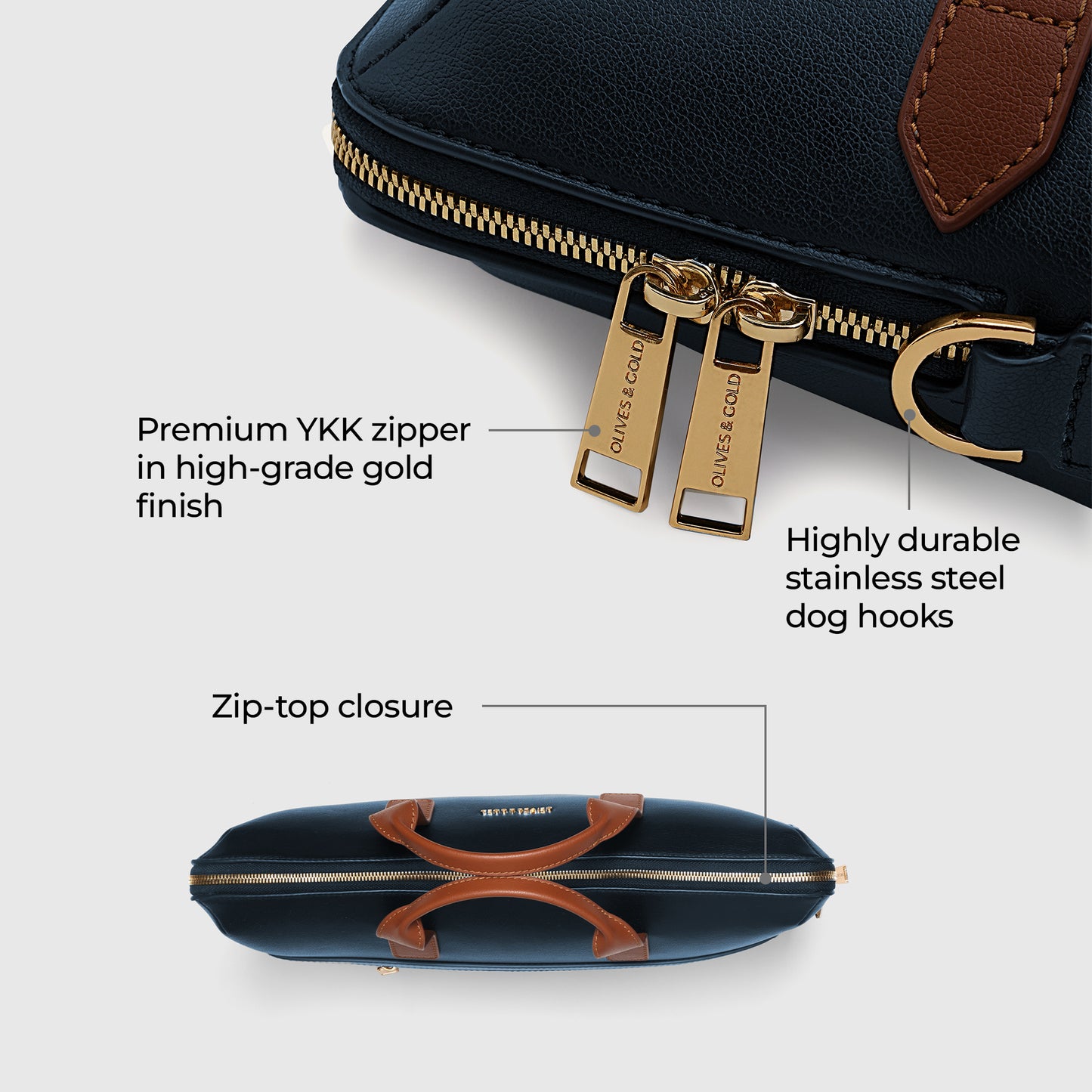BERLIN BLUE & MAPLE TAN