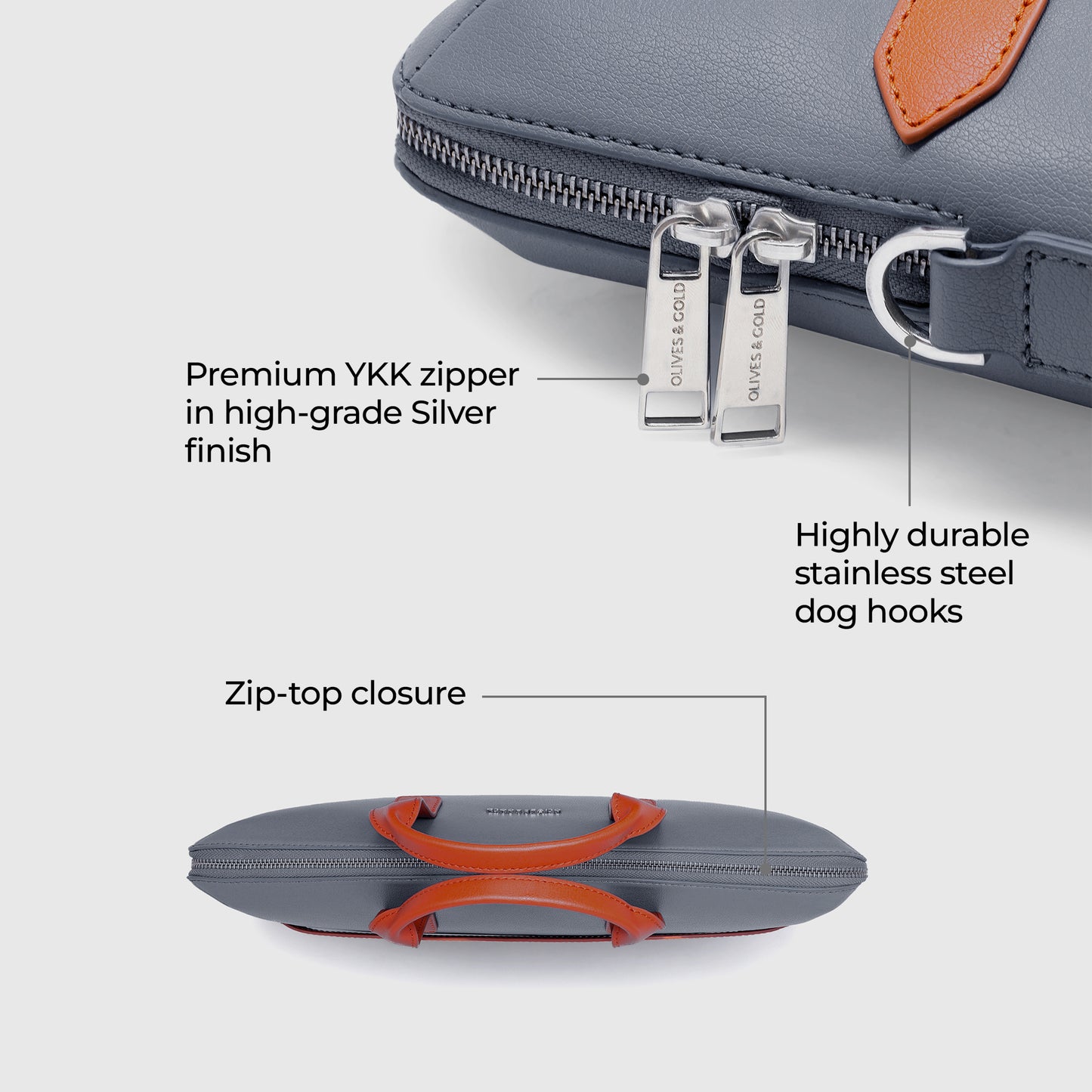 DOLFIN GREY & SANSA ORANGE