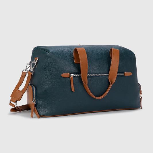 Berlin Blue & Maple Tan
