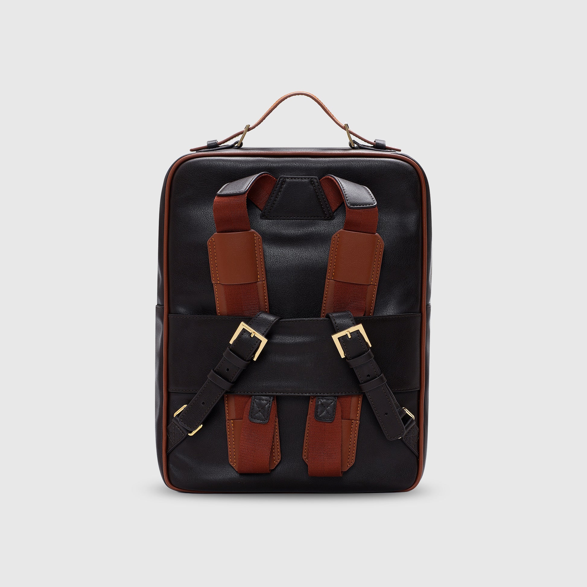BEAN BROWN / GOLD TRIM