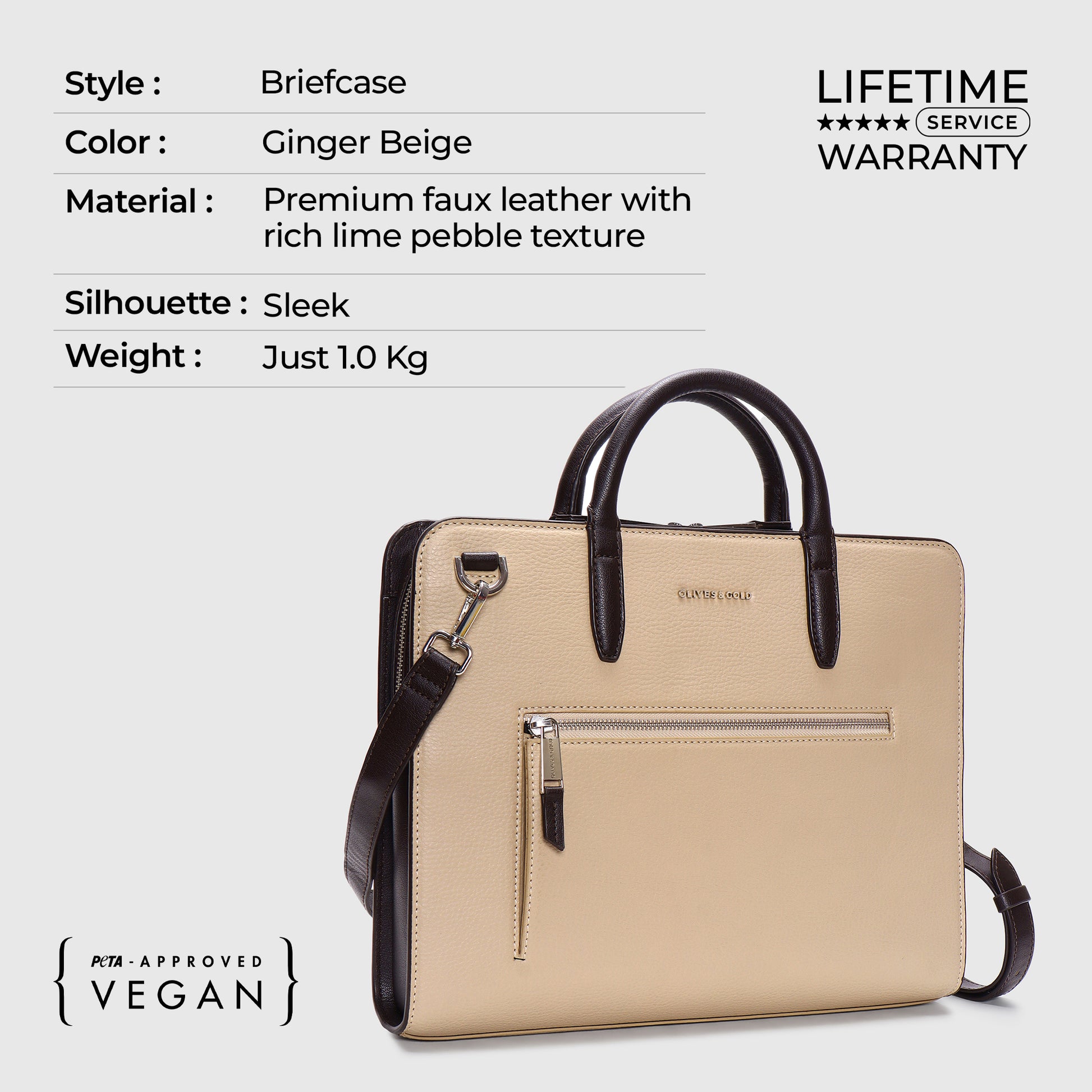 GINGER BEIGE / BEAN BROWN