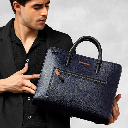 MIDNIGHT BLUE / GOLD TRIM